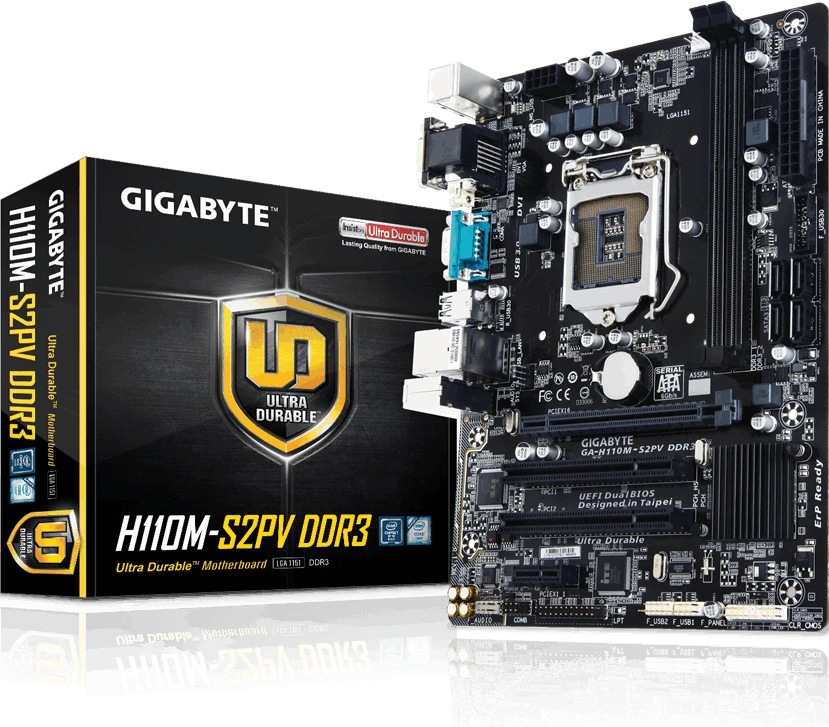Gigabyte GA-H110M-S2PV DDR3 (Rev. 1.0)